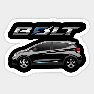 Bolt EV Silver Ice Metalic Sticker